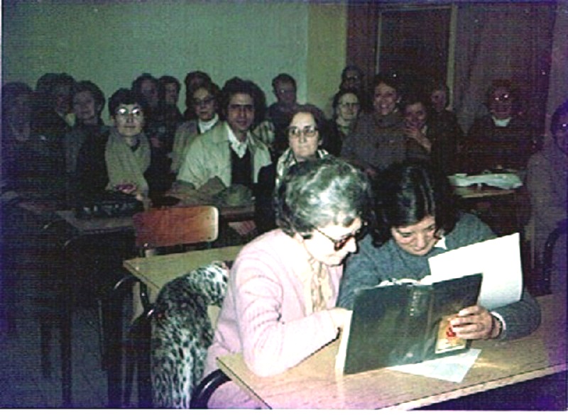 Ultimo día de seminario. Paris 7 de abril de 1984.
