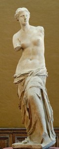 Afrodita o Venus diosa greco-romana del amor carnal, la lujuria y la belleza