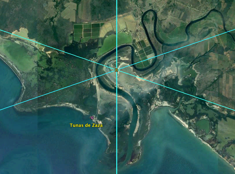 Centro Geográfico cercano a Tunas de Zasa